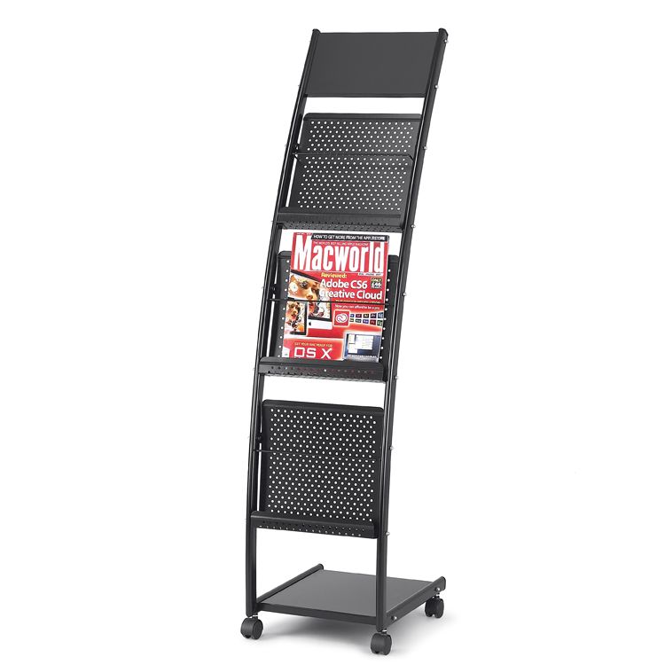 Jh-1202 Magazine rack display rack Periodical rack advertisement rack book rack landing display rack