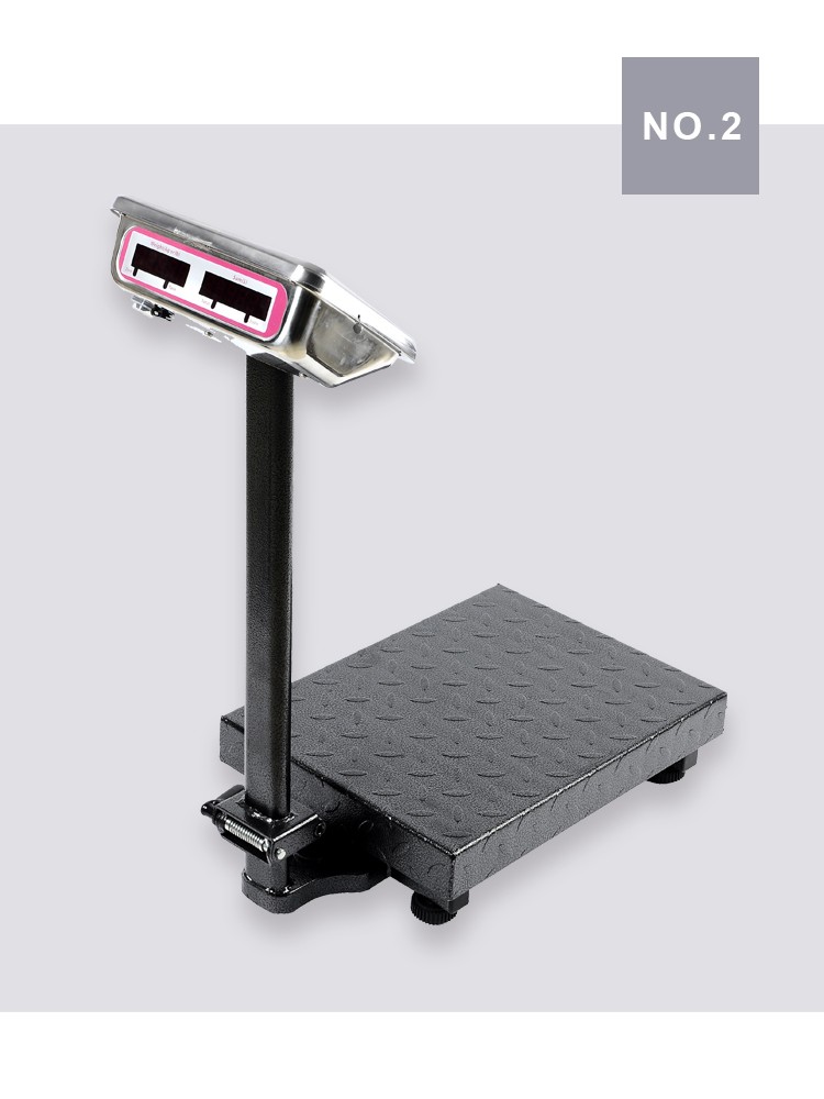 14192-428F pricing scale CAMRYJE62ZB weighing scale with corrugated steel surface and stainless steel head, wholesale electronic platform scale 150kg detail image 3