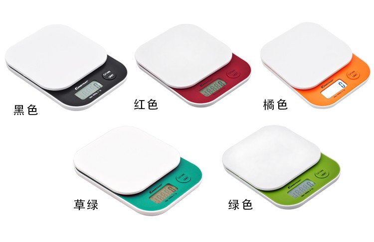 14192-46B mini compact kitchen scale, cooking scale, high-precision household baking medicinal materials, high-precision 5kg/1g weighing scale detail image 11