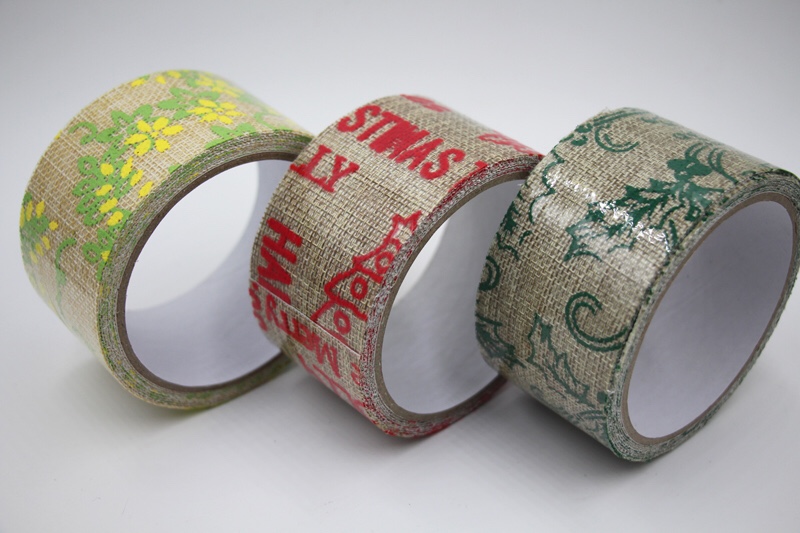 跨境电商麻布印花烫金装饰胶带详情图12