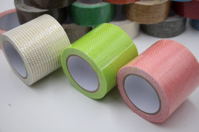 跨境电商麻布印花烫金装饰胶带详情图14