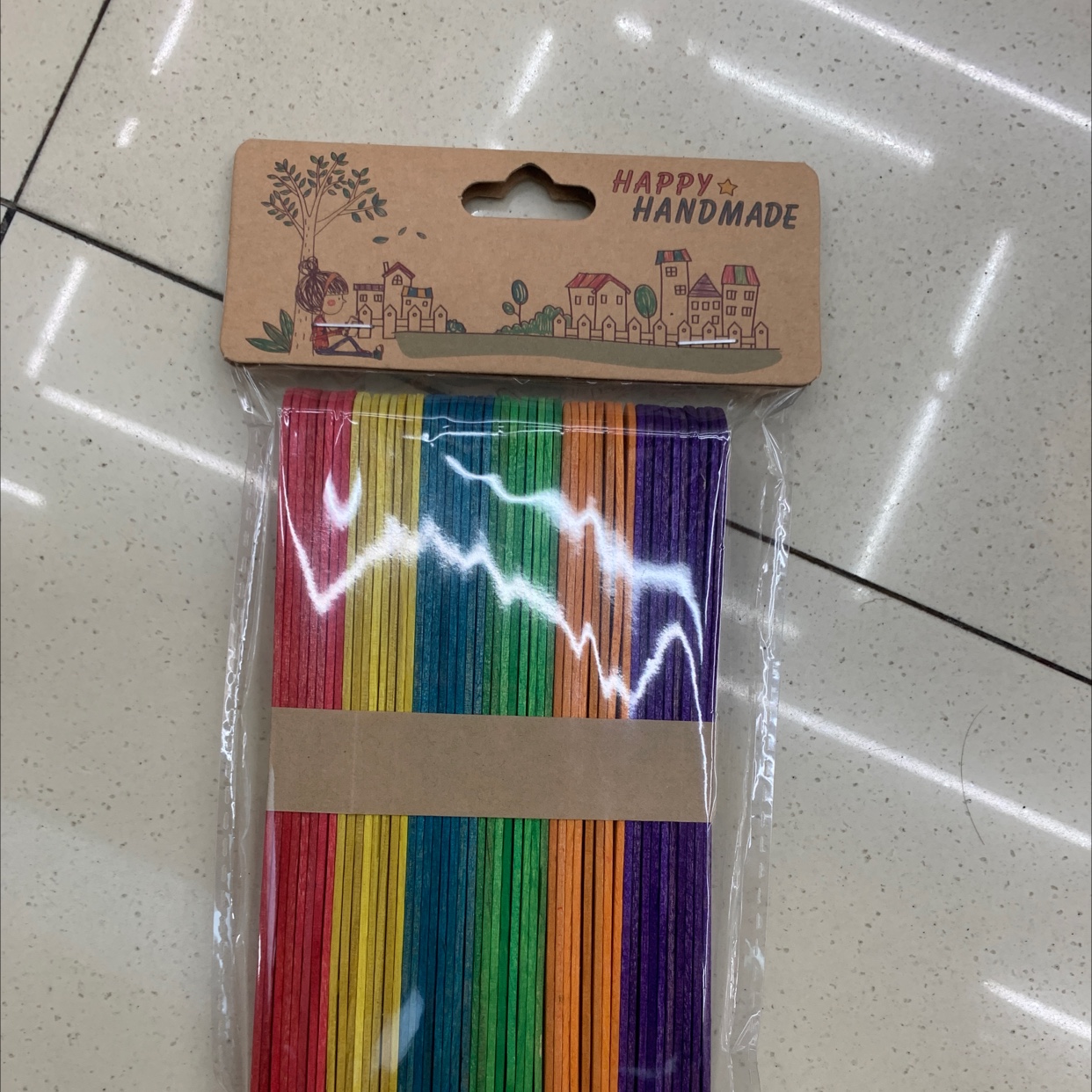 手工制作工具/永生花团扇/仿真花杆/pp捆扎球新料/玩具产品图