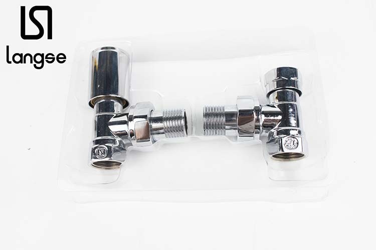 1/2 High-Grade Electroplated Copper Heating Valve Set details Picture