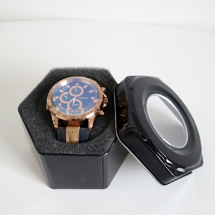 Jewelry box, watch box, gift box manufacturer customizes and wholesals jewelry boxes in stock, starting from one piece, made of iron pic 1