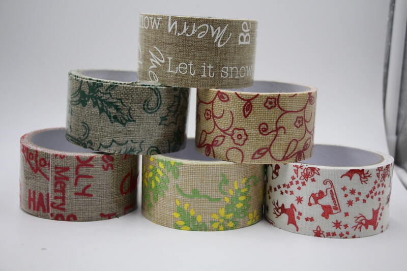 跨境电商麻布印花烫金装饰胶带详情图13