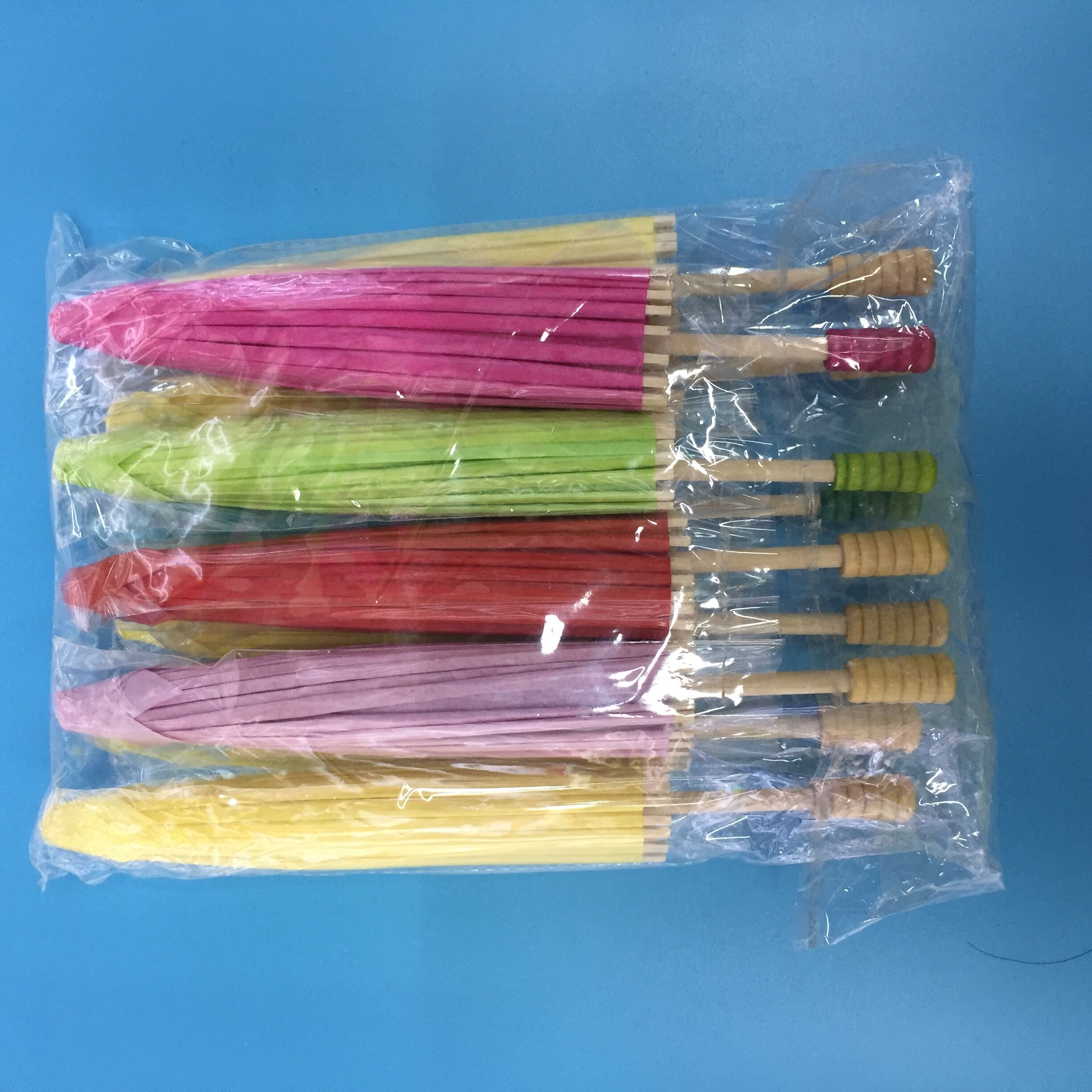 DIY儿童绘画涂色纸伞一次性绘画玩具直径30公分细节图