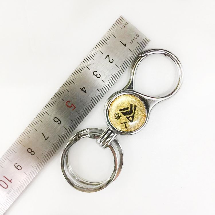 Strong person keychain, keychain ring, hanging board, hanging card, 2 yuan, store 433 details Picture