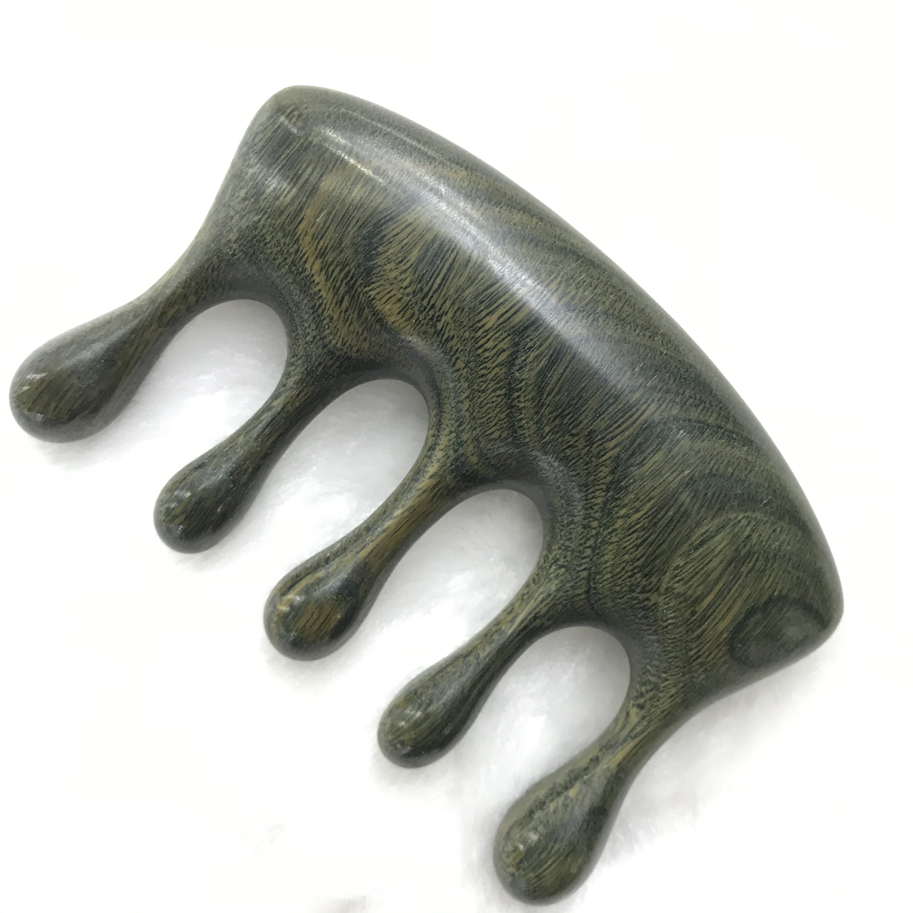 Seven types of natural wood green sandalwood massage combs are randomly dispatched. The specific sizes are shown in the video undefined