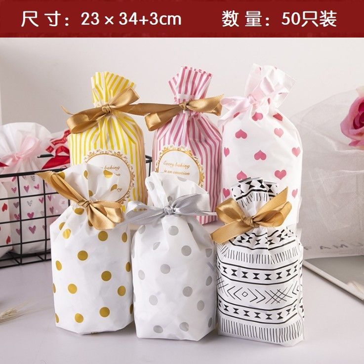 袜子裤子饰品束口袋小清新丝带礼品袋服饰内衣内裤包装袋厂家现货，每款50个一包起批