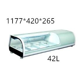 RTS-42/GF-348 ثلاجات للتحلية في ثلاجات التبريد للمأكولات البحرية في خزائن السوشي detail image 1