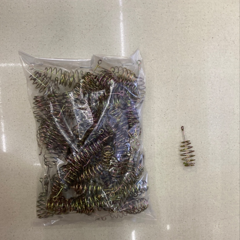 爆炸钩弹簧渔具垂钓🎣用品鲢鳙串钩配件带柄