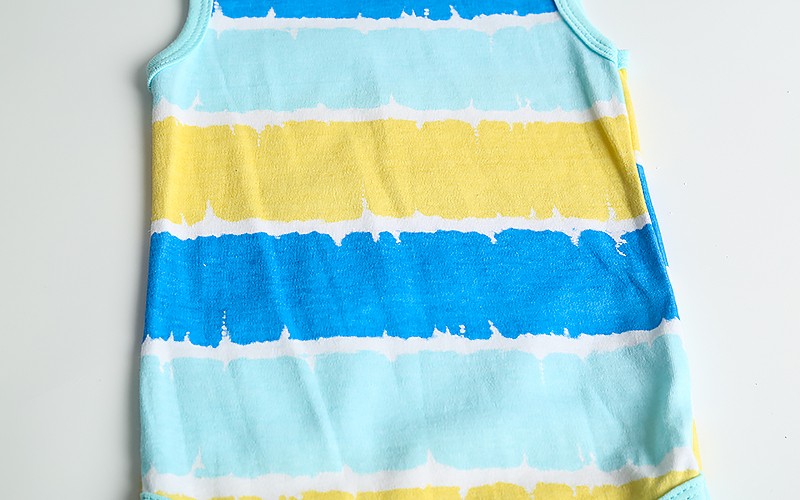 新款婴儿童无袖连体衣男款夏季背心三角哈衣新生儿包屁衣宝宝爬服详情图9