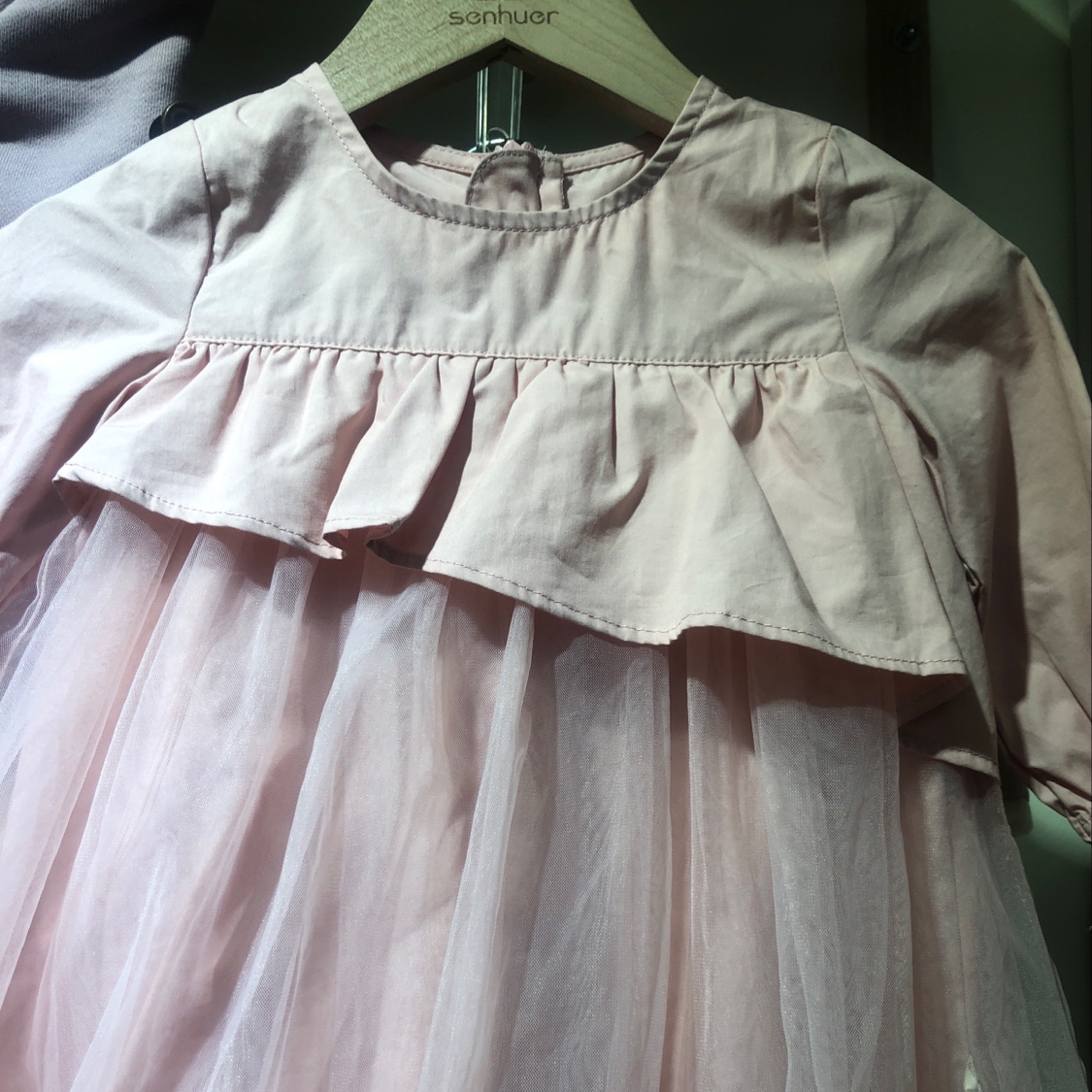 Children's long-sleeved dress 3 details Picture