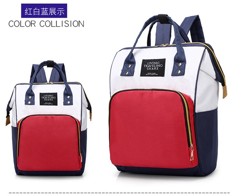 跨境爆款妈咪包多功能背包休闲双肩背包图