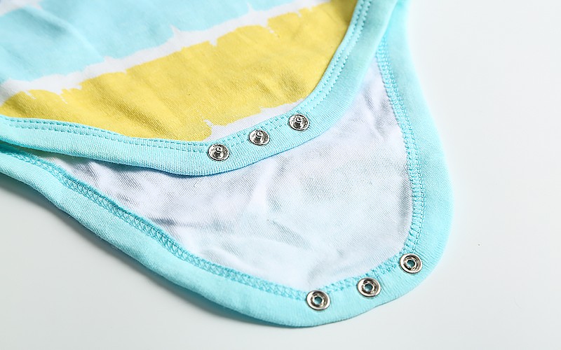 新款婴儿童无袖连体衣男款夏季背心三角哈衣新生儿包屁衣宝宝爬服详情图11