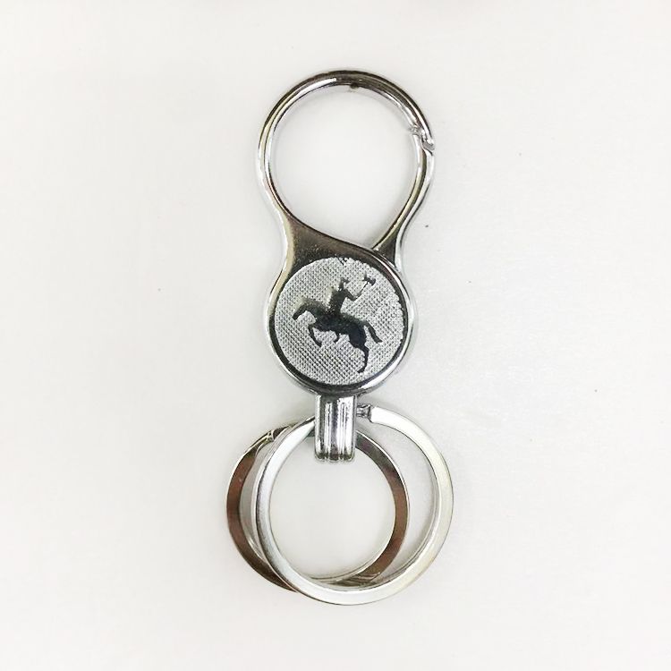 Strong person keychain, keychain ring, hanging board, hanging card, 2 yuan, store 433 Application Scenario