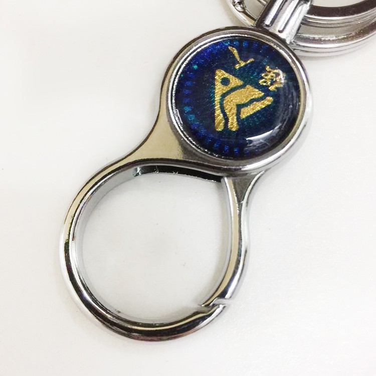 Strong person keychain, keychain ring, hanging board, hanging card, 2 yuan, store 433 detail image 3