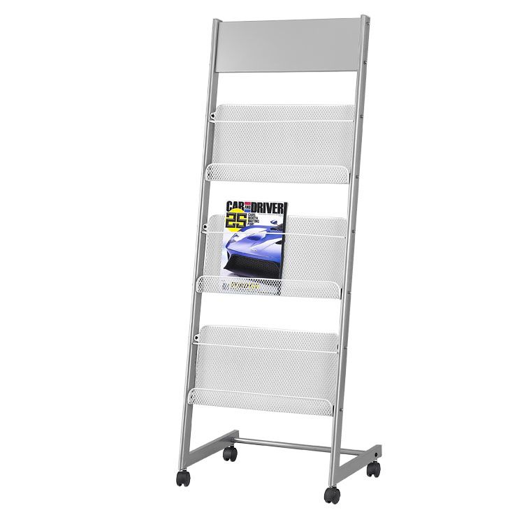 Jh-611 magazine rack advertisement rack newspaper display rack Periodical rack book rack landing magazine rack display rack manufacturer thumbnail