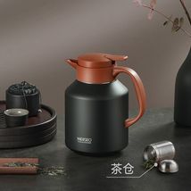 米索1.8L焖茶壶/保温壶双层304不锈钢/镀铜工艺/北欧风格/MM1800