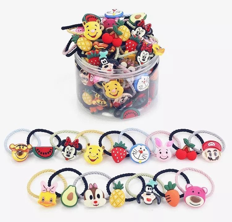 Children's fashion rubber band without hurting hair thumbnail