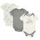 婴儿3件装三角哈衣 新品婴幼童短袖休闲宝宝爬服连体衣新生儿衣服产品图