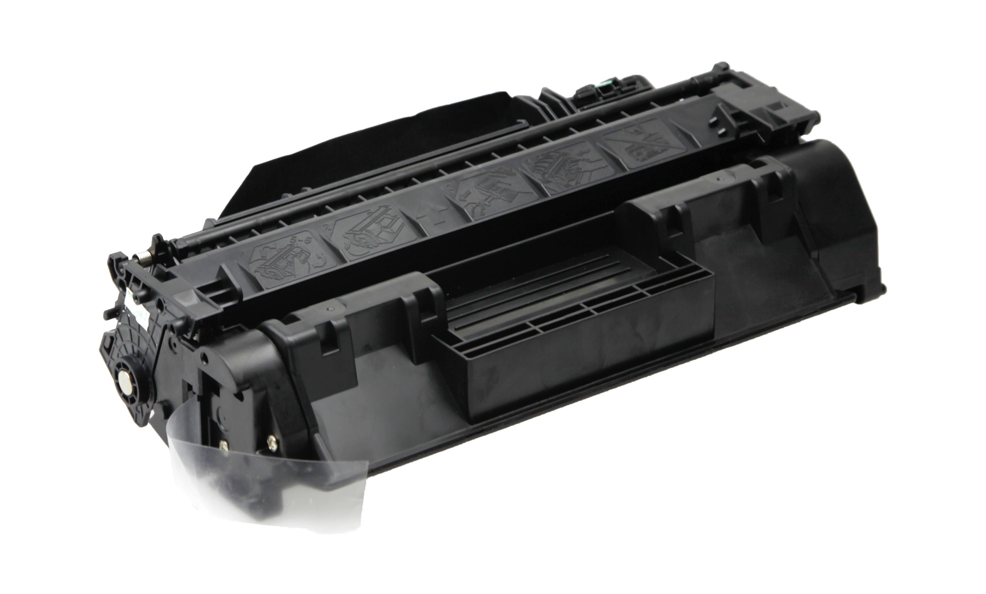 HP505A printer toner cartridge full figure