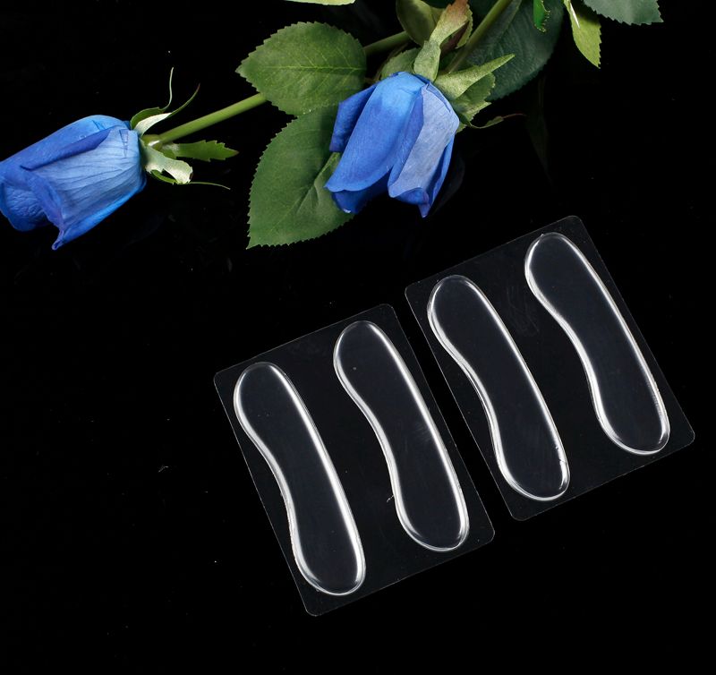 Manufacturer direct sales transparent adhesive silicone anti-wear foot heel adhesive