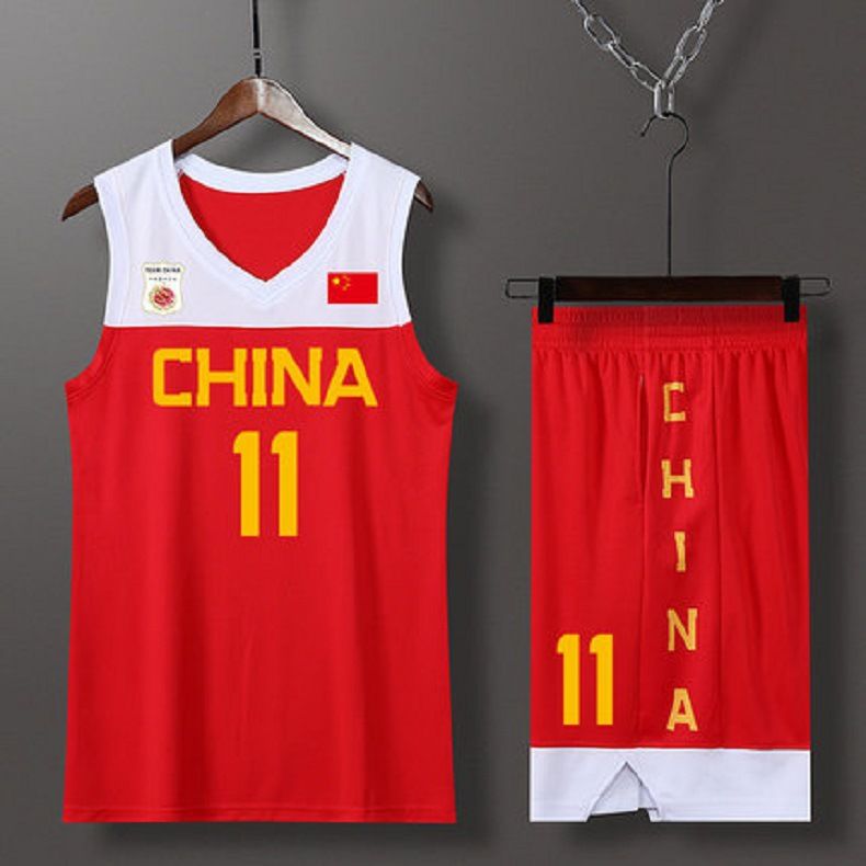 2019中国男篮世界杯球衣篮球服套装男定制个性潮儿童刻字私人订制