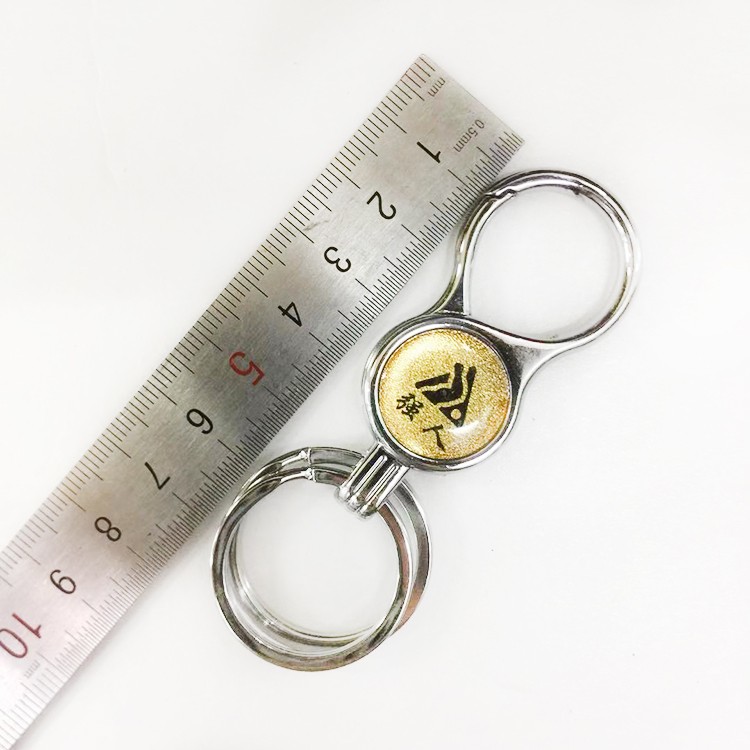 Strong person keychain, keychain ring, hanging board, hanging card, 2 yuan, store 433 detail image 2