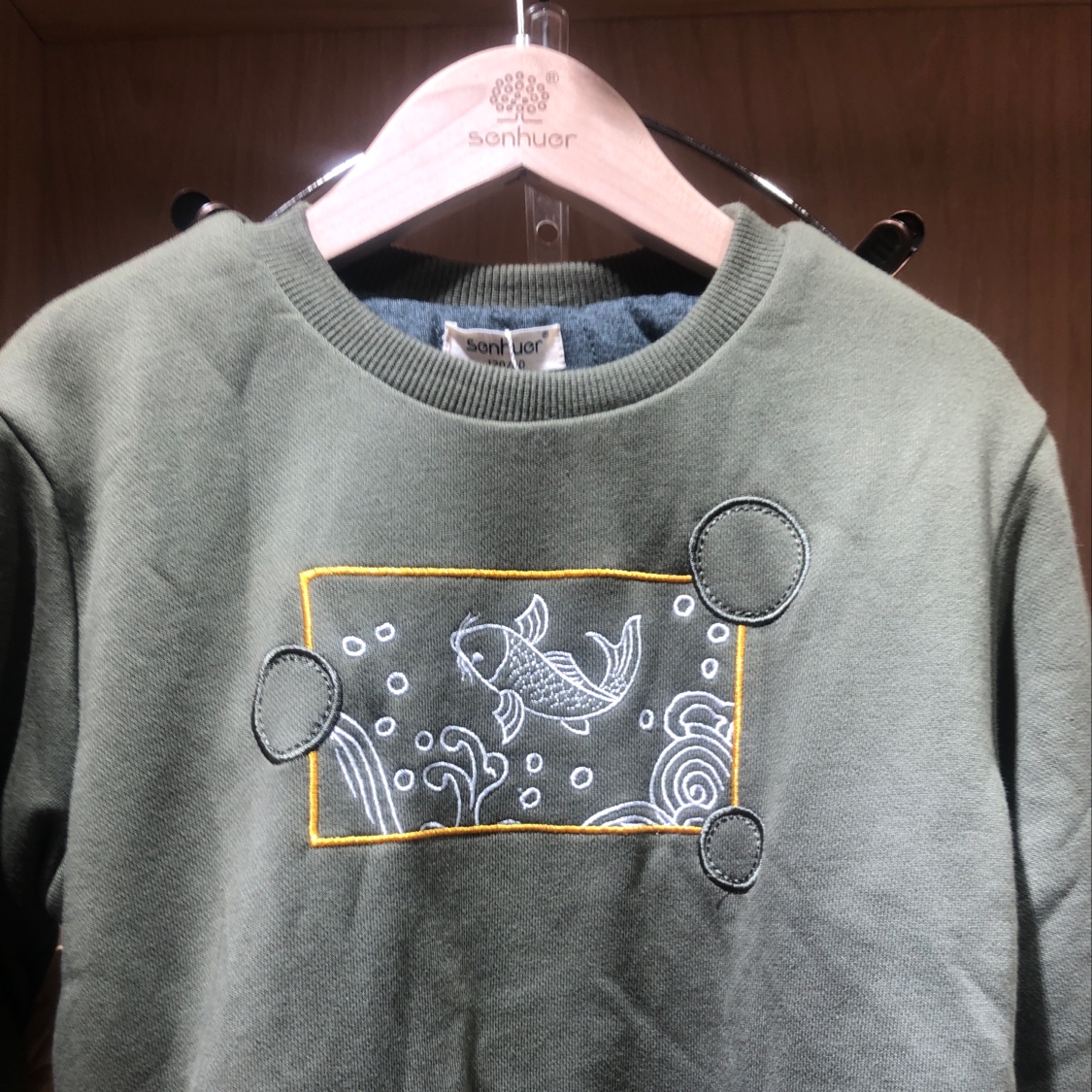 Zhongtong Pullover Hoodie 3 details Picture