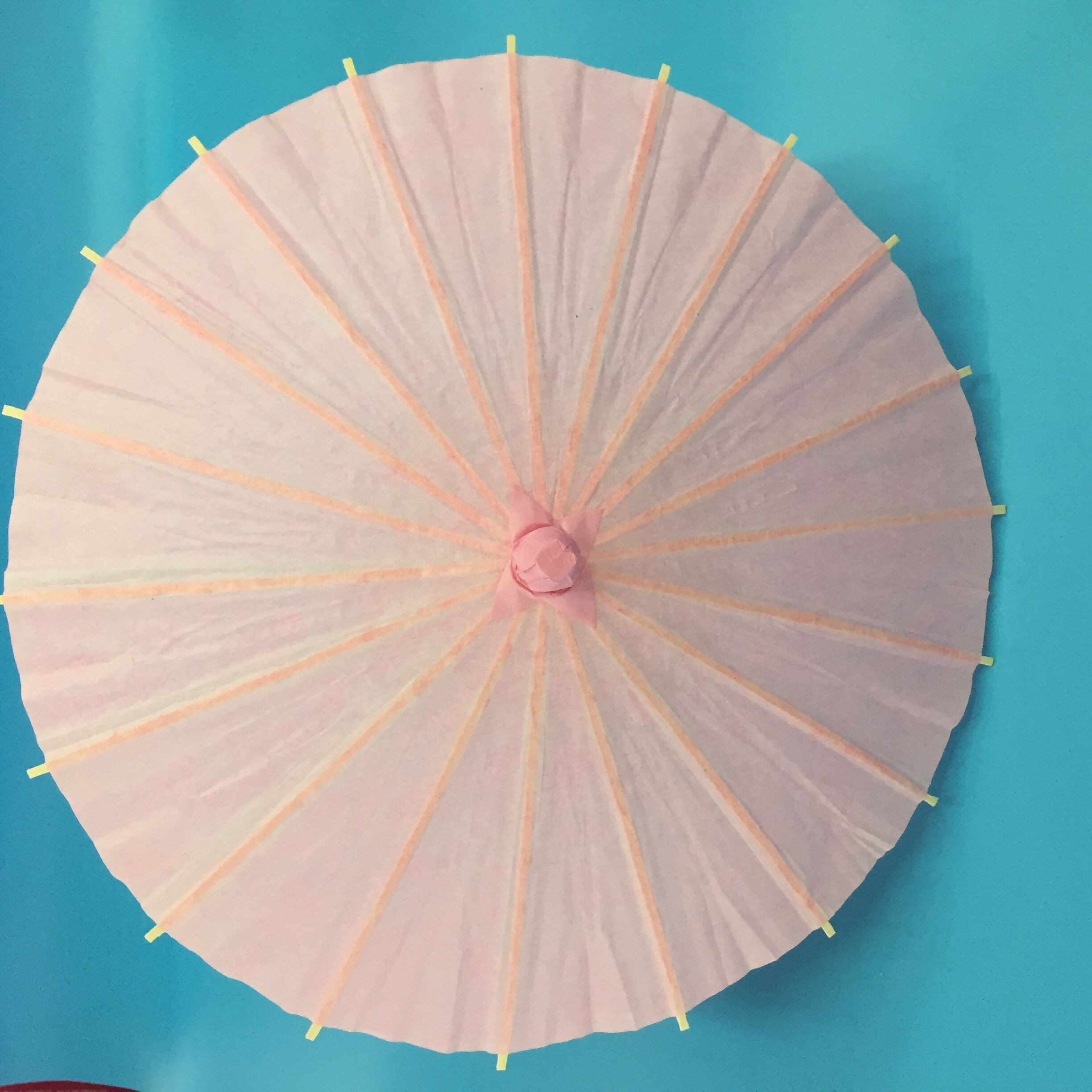 DIY儿童绘画涂色纸伞一次性绘画玩具直径30公分详情图1