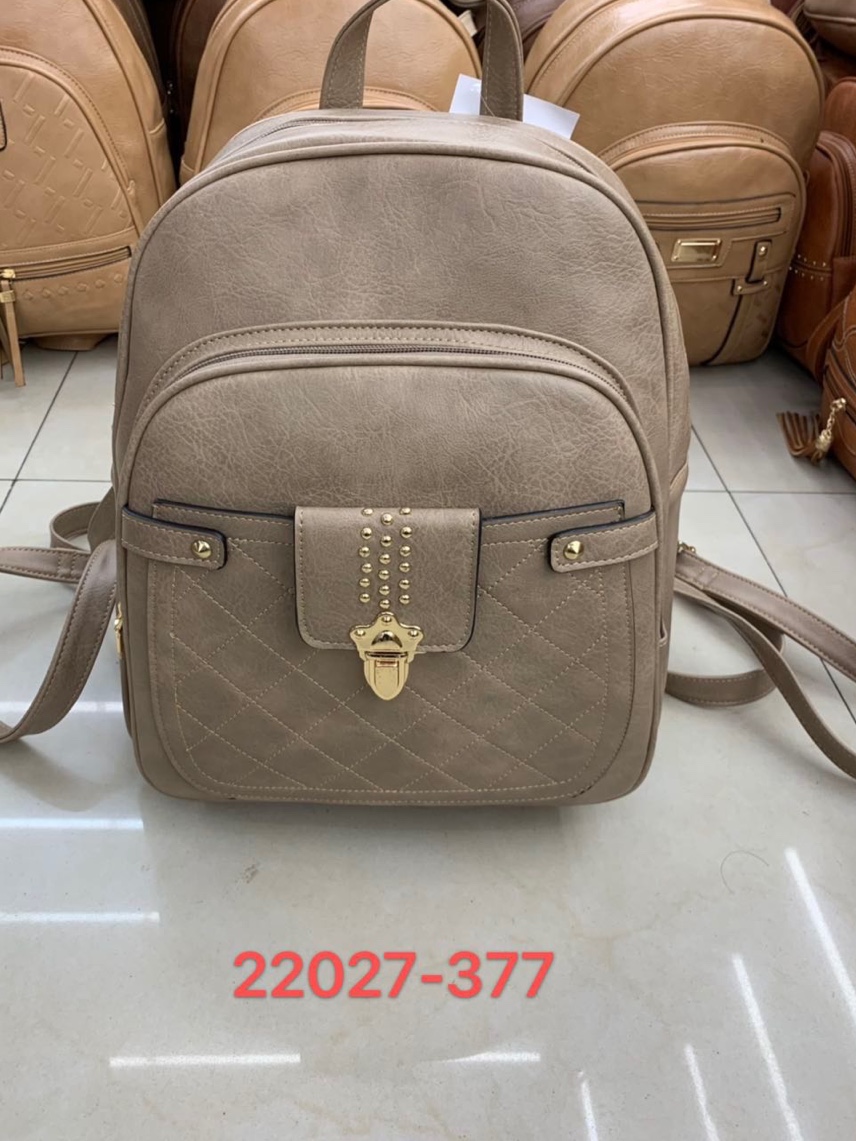 Embroidered thread backpack thumbnail