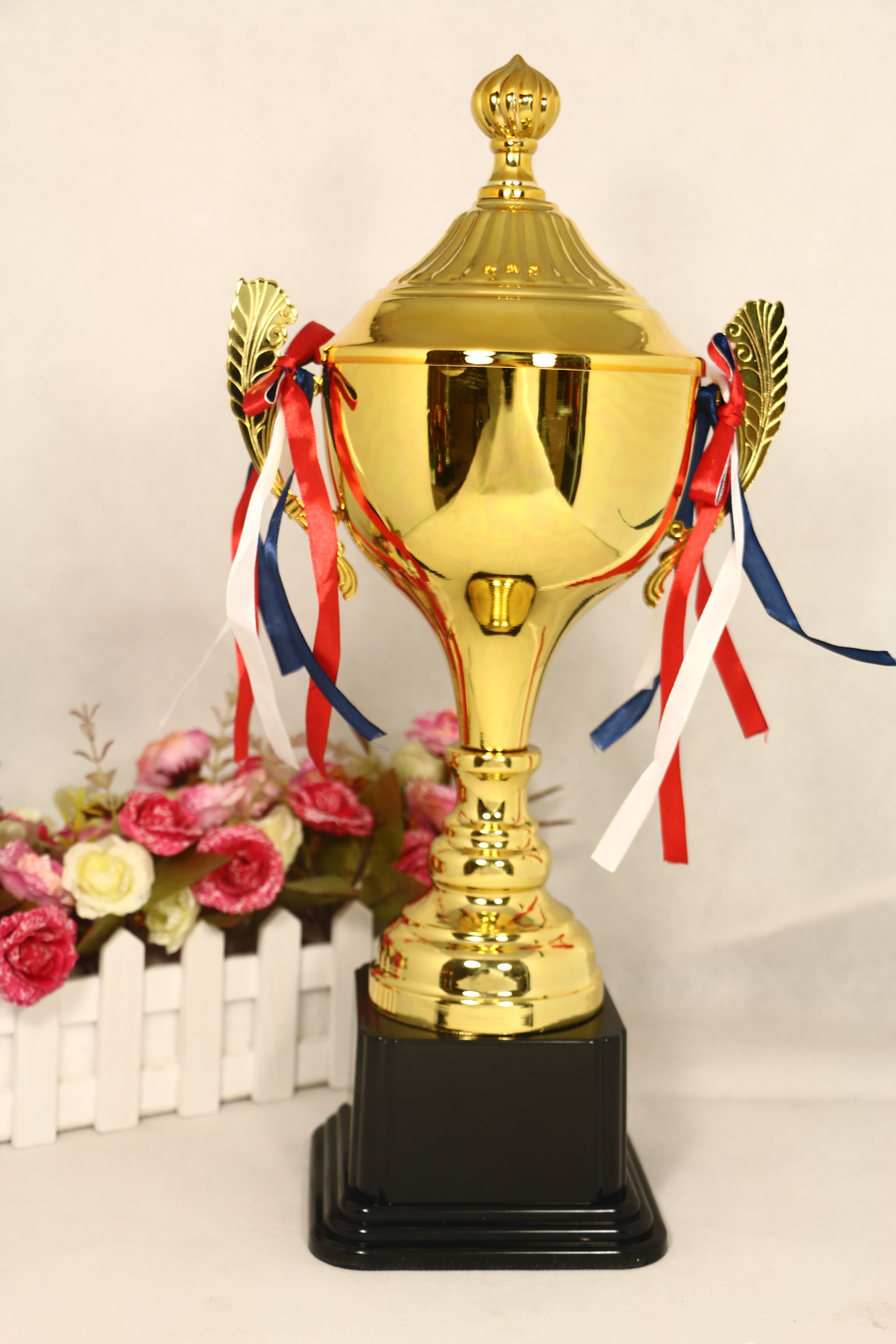 1919C High-quality metal trophy Competition Annual meeting Reward Prizes can be customized, content creativity 40CM