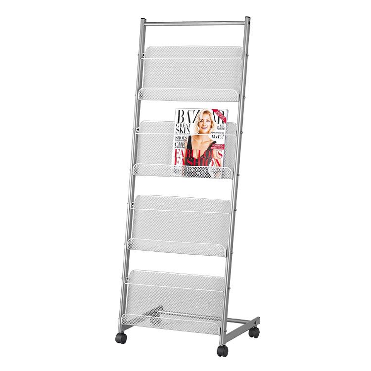 Jh-272 magazine rack advertisement rack newspaper display rack periodical rack book rack landing magazine rack display rack manufacturer thumbnail
