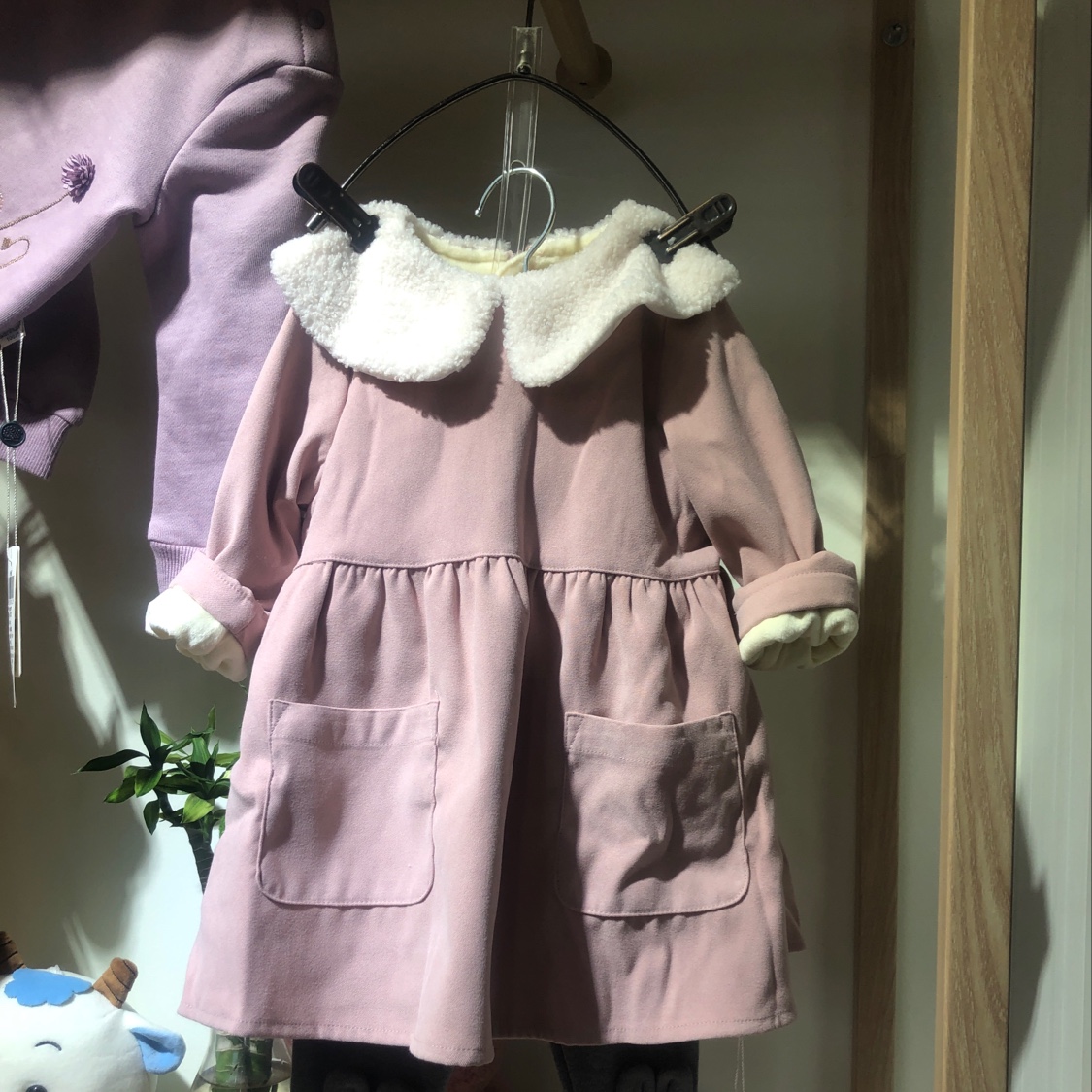 Children's long-sleeved dress