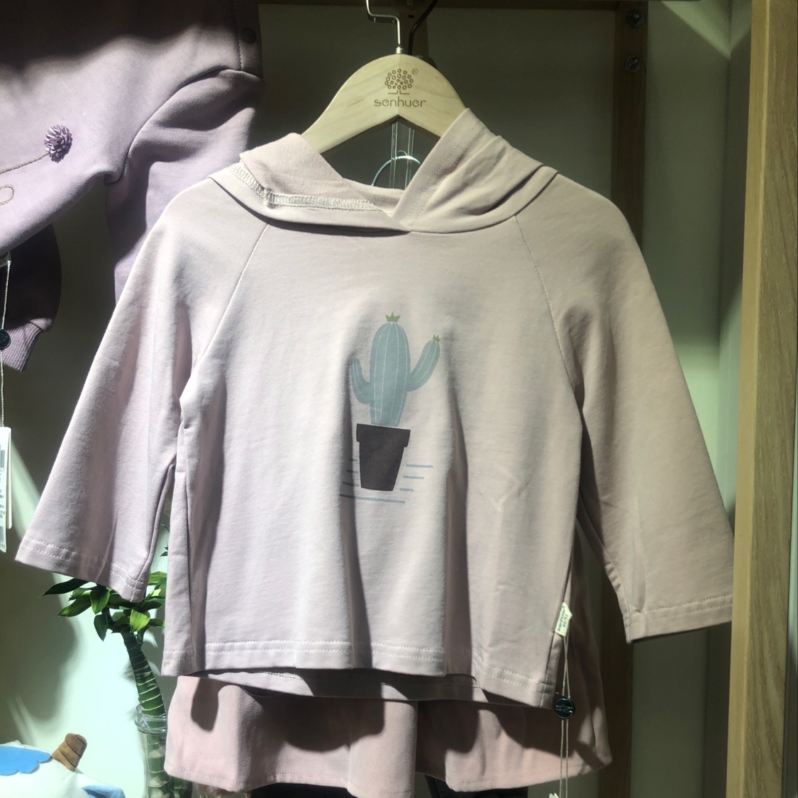 A girl's pullover hoodie