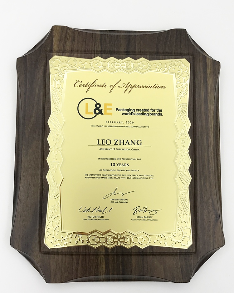 wood Plaque