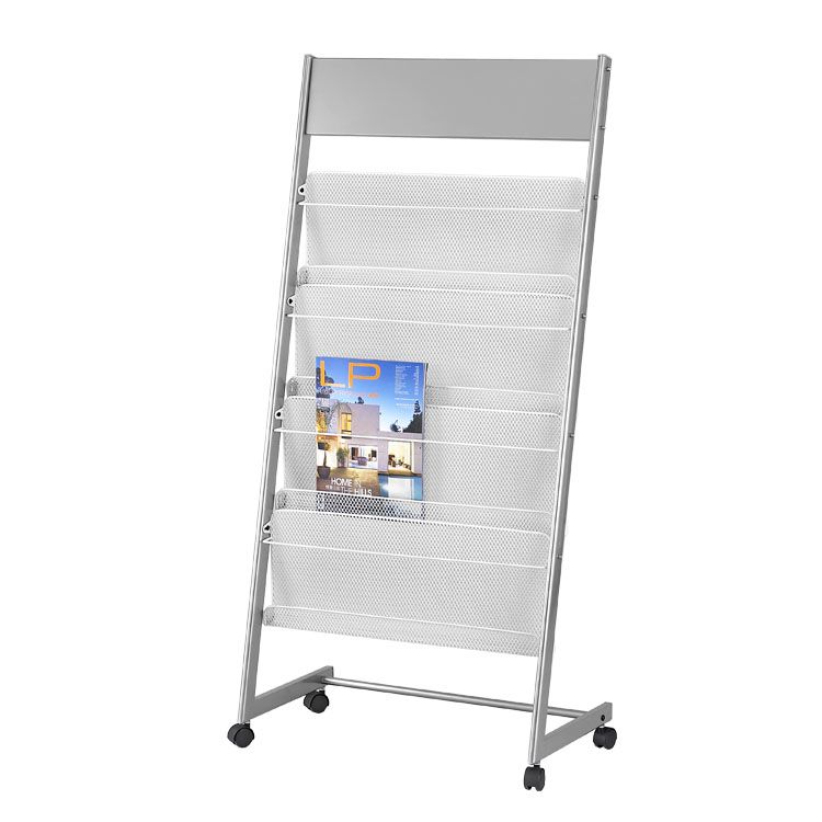 Jh-615 magazine rack advertisement rack newspaper display rack Periodical rack book rack landing magazine rack display rack manufacturer thumbnail