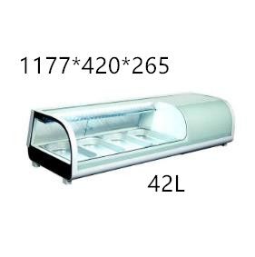 RTS-42/GF-348 ثلاجات للتحلية في ثلاجات التبريد للمأكولات البحرية في خزائن السوشي details Picture