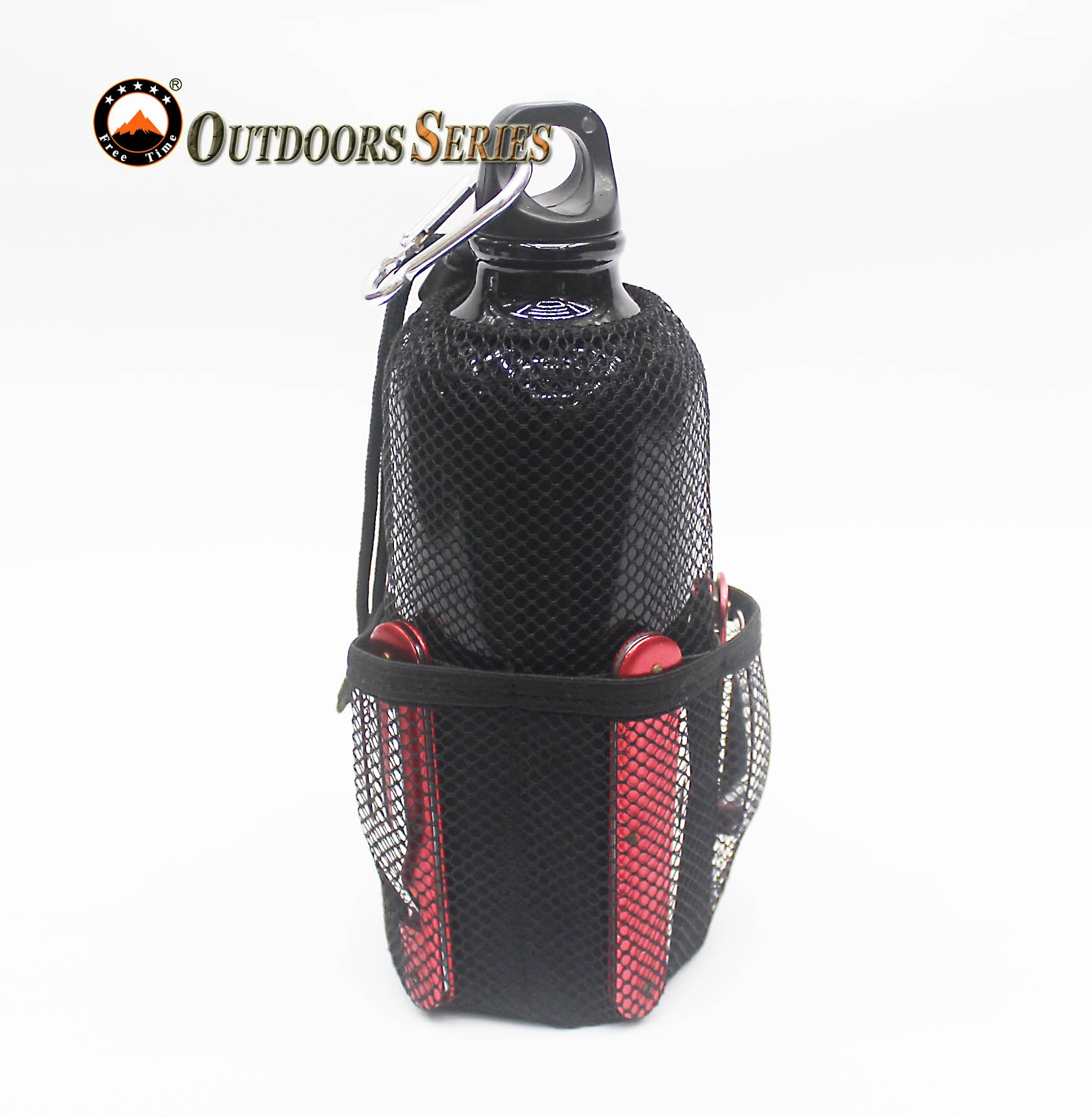 Aluminum kettle set, travel set, tableware and supplies, outdoor sports kettle set, knife, fork and spoon set pic 3