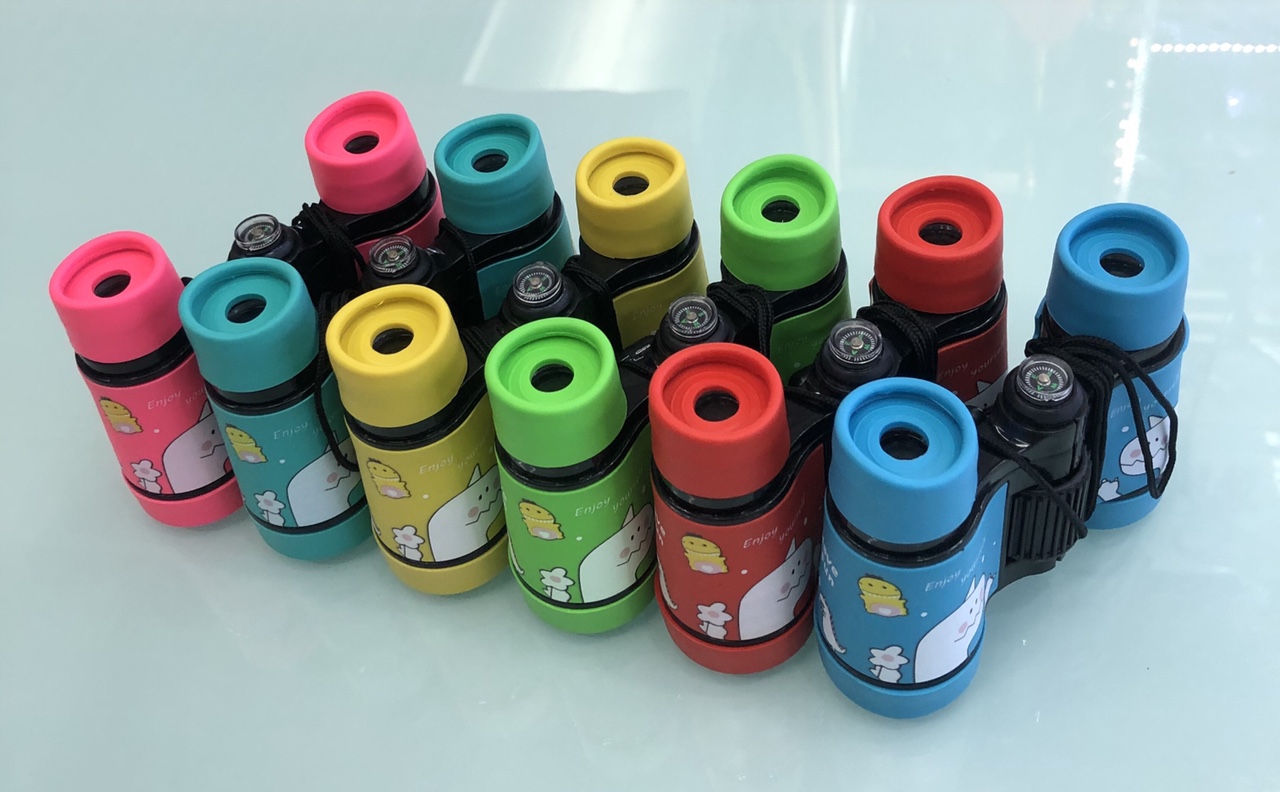 Colorful toy telescope