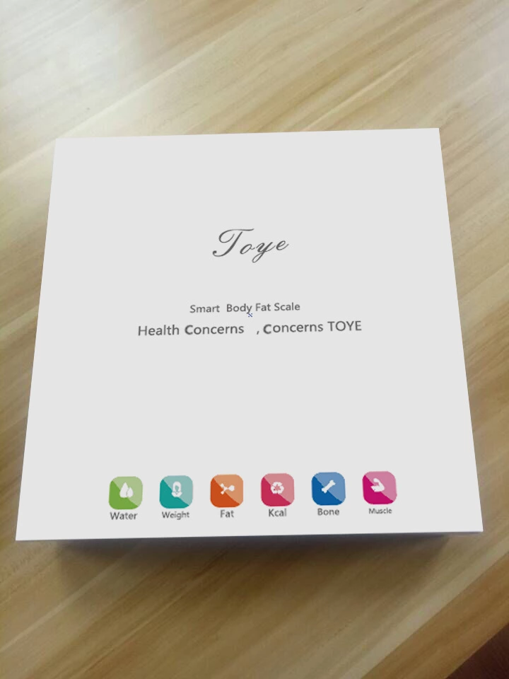 智能体重秤人体电子称体脂秤人体秤脂肪秤蓝牙秤手机APP健康秤 https://详情图3