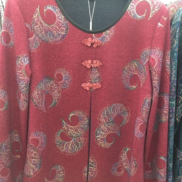 中老年女装，刺绣品内衣