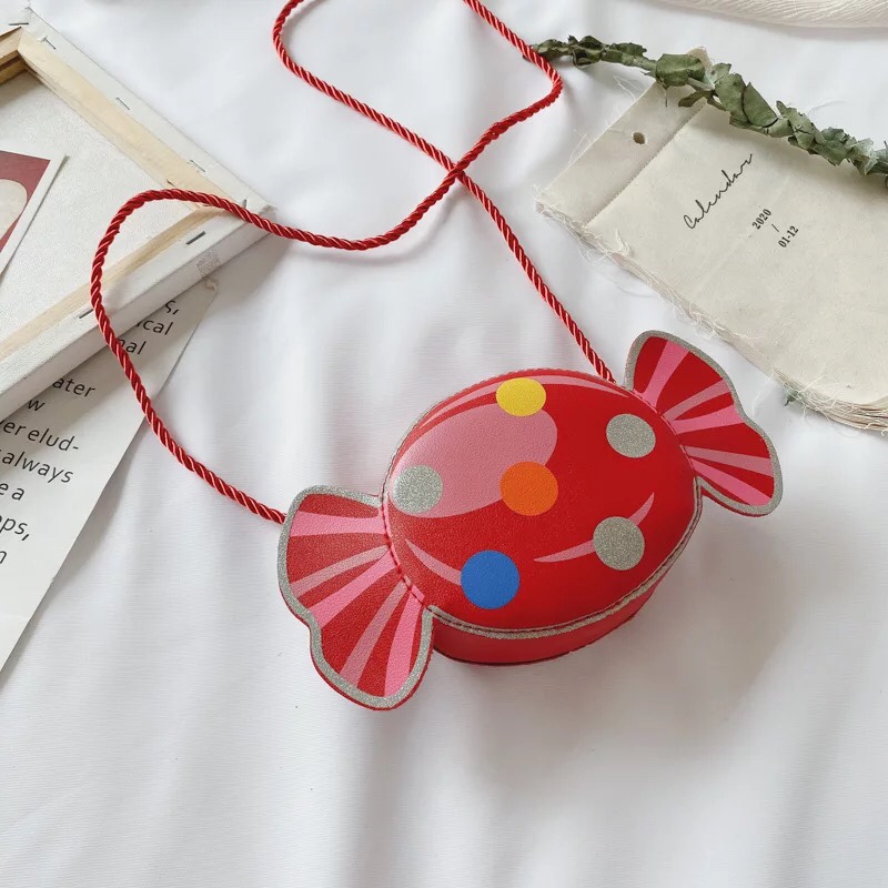 可爱糖果儿童斜挎包详情图7