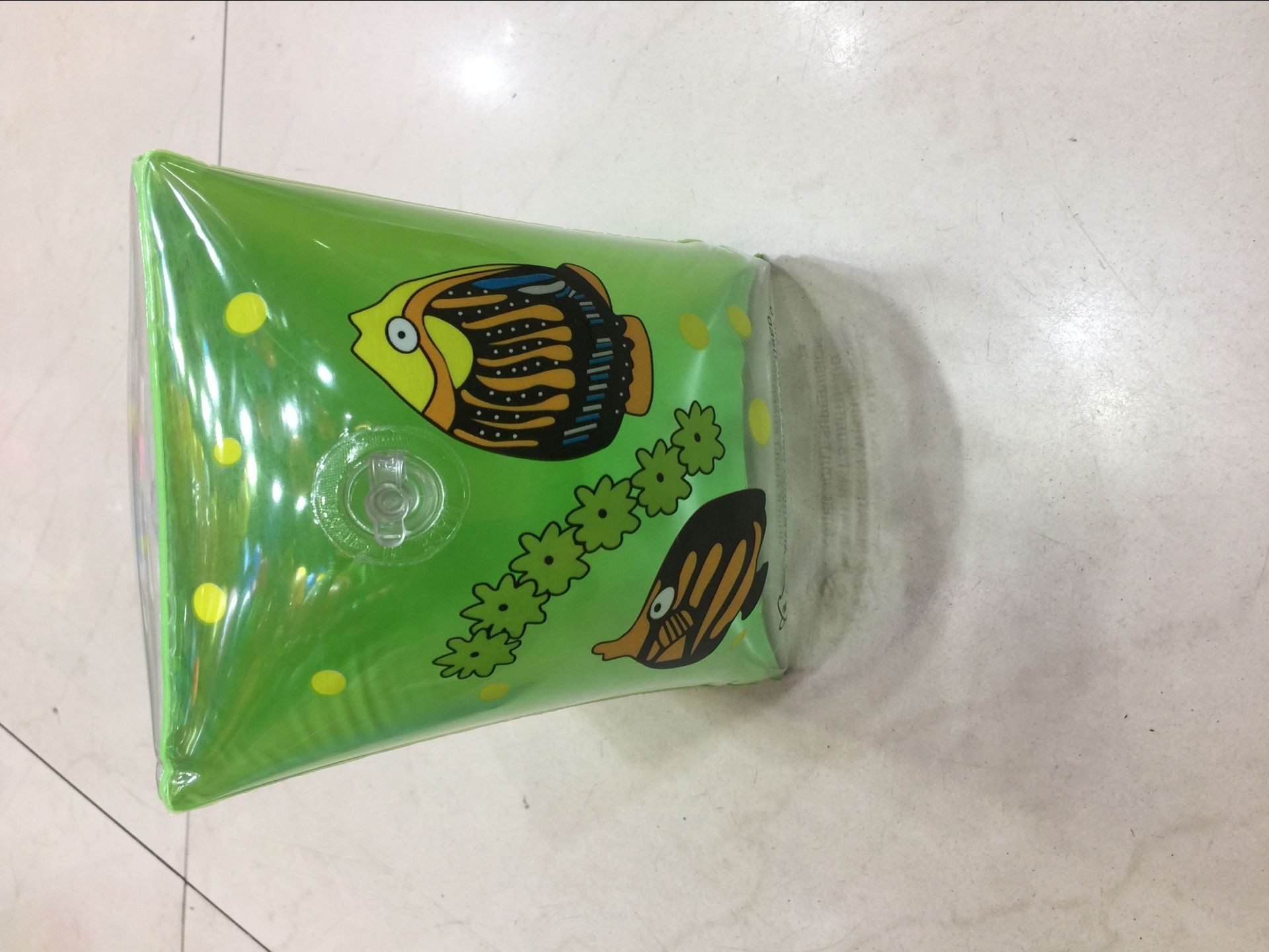 游泳装备儿童游泳水袖 冲气囊 手臂圈 保护圈 儿童透明水袖 粉色详情图6