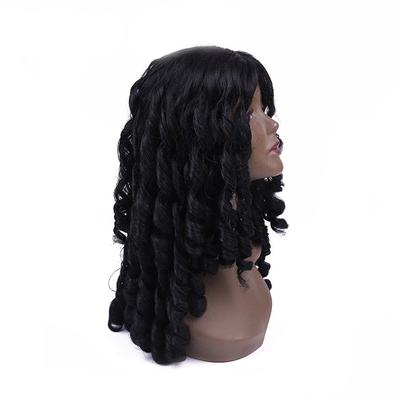Custom-made WIGS for foreign trade COSPLAY WIGS (TWIGS) hand-rolled medium-long wigs pic 1