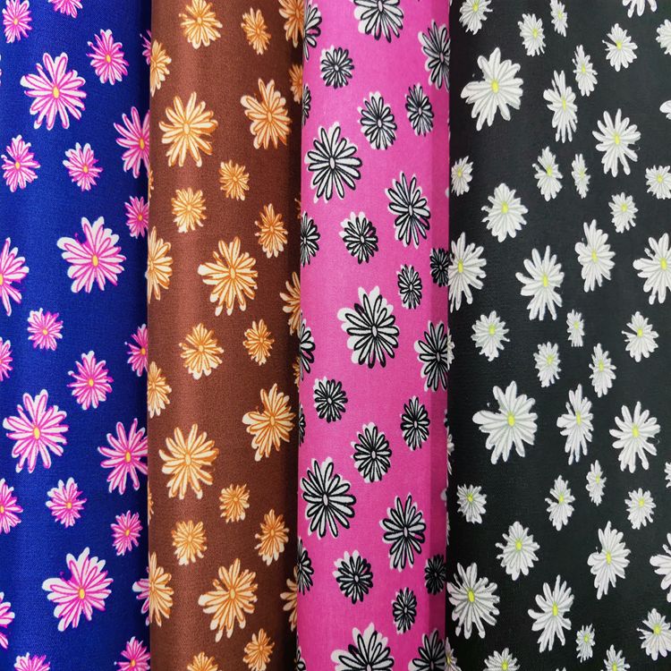 Peach Skin Printed Fabric Material of Bags thumbnail