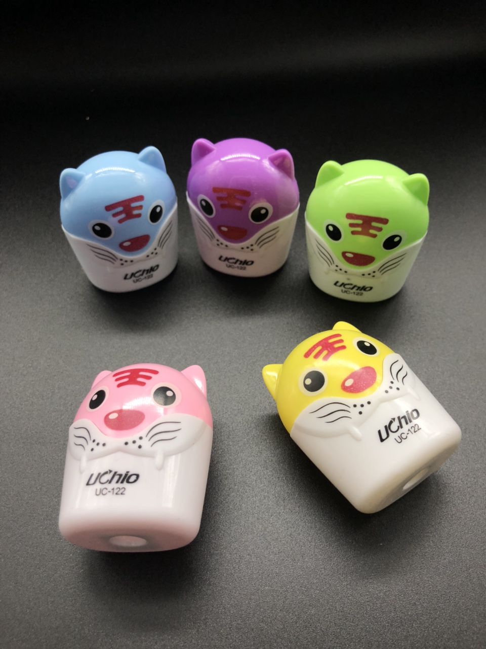 小老虎卷笔刀单孔削笔刀卡通卷笔器削笔机铅笔刀