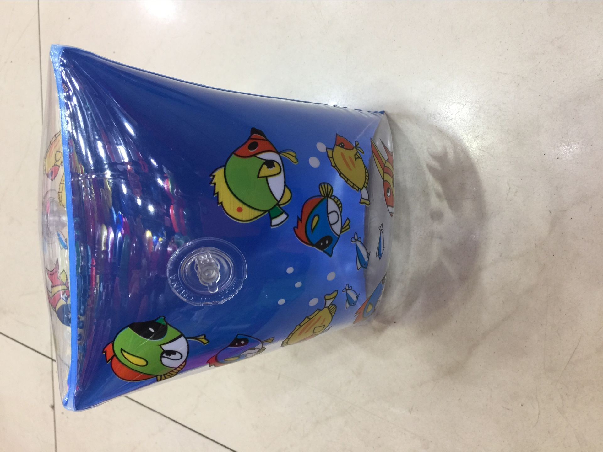 游泳装备儿童游泳水袖 冲气囊 手臂圈 保护圈 儿童透明水袖 粉色详情图7