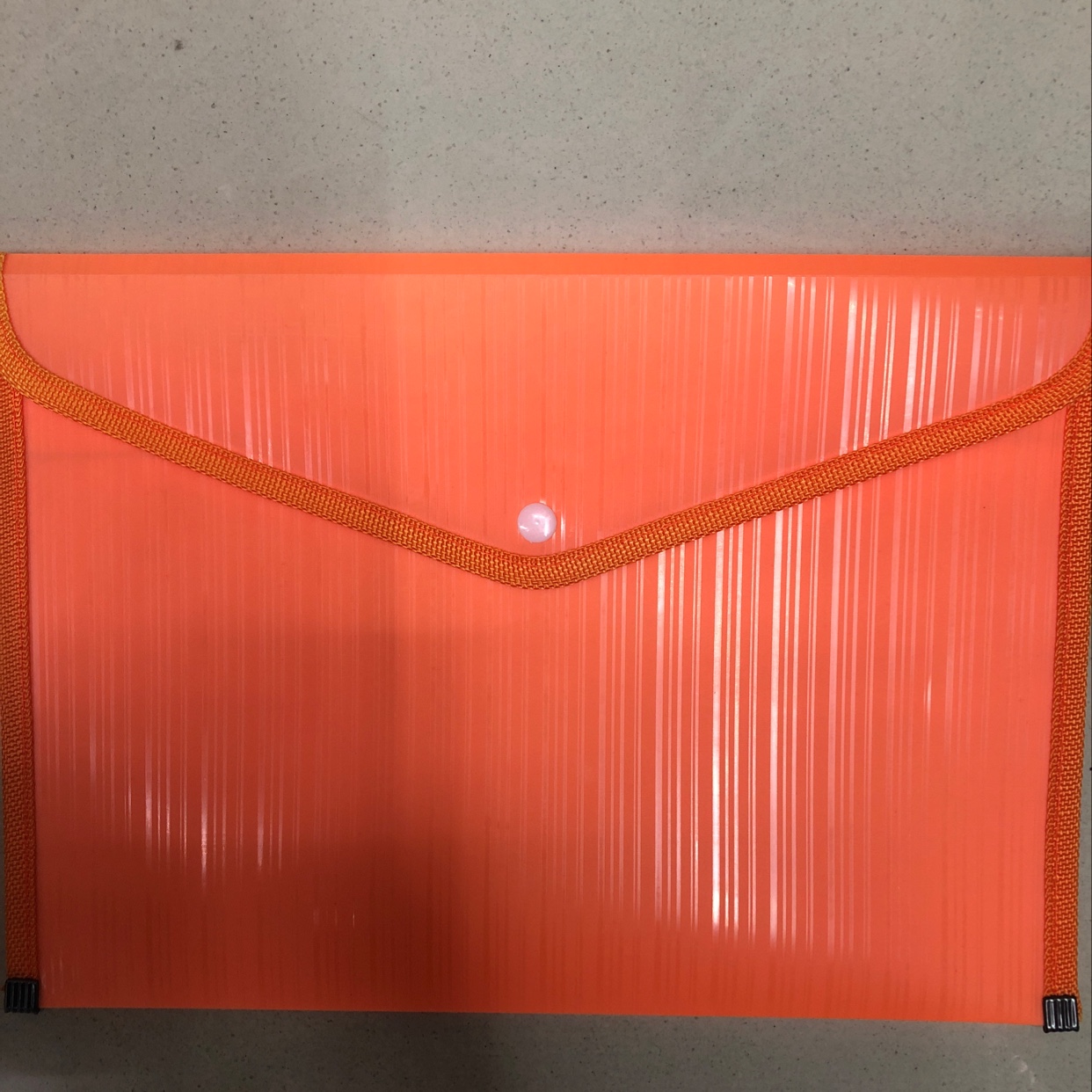 A4 Straight Button Bag